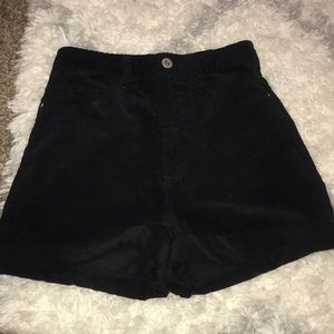 High waisted shorts